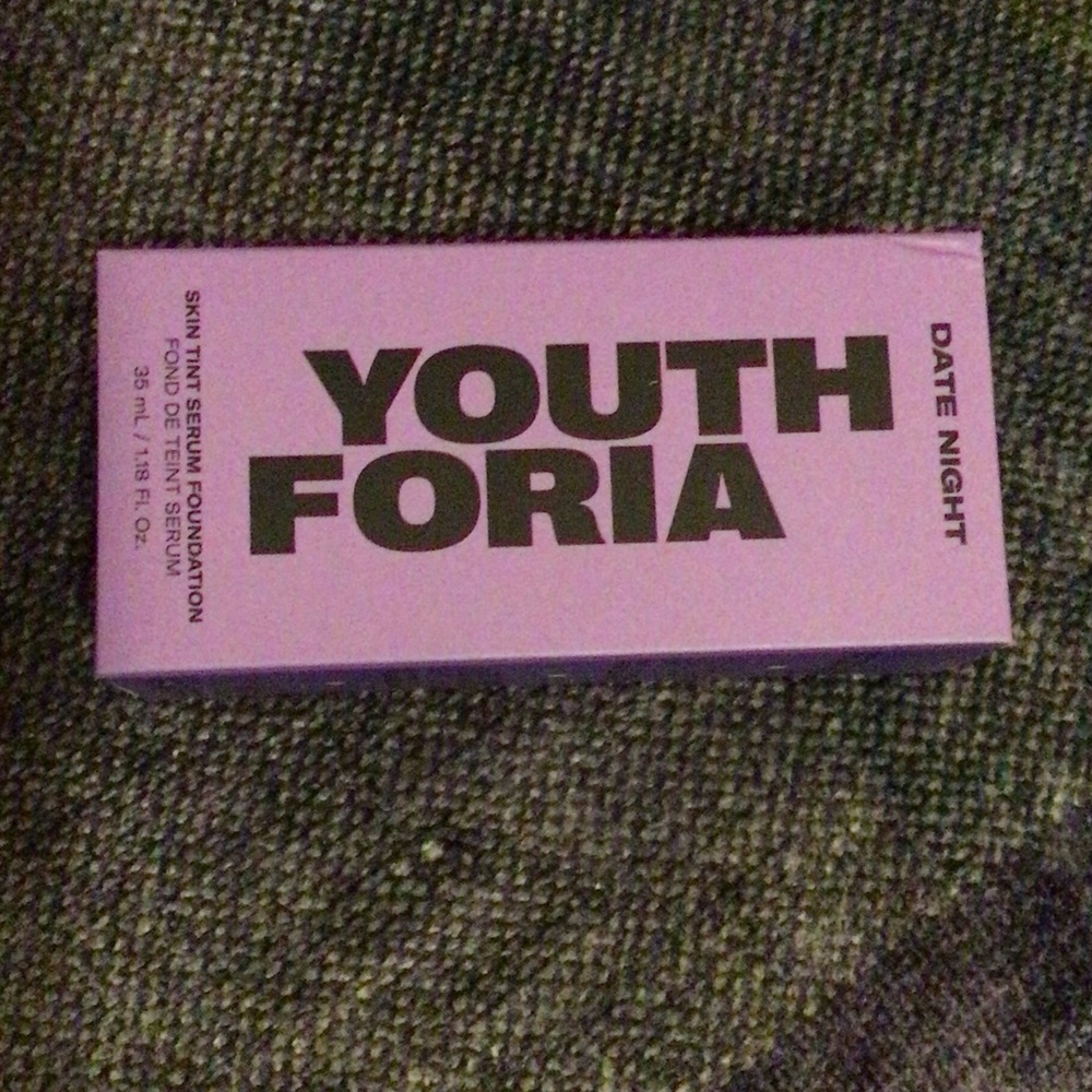 Youthforia Skin Tint Serum Foundation Date Night Shade 120 Fair New in Box